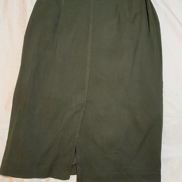 Gathered waist tailored skirt Burberry 6 - Picture 4 of 12